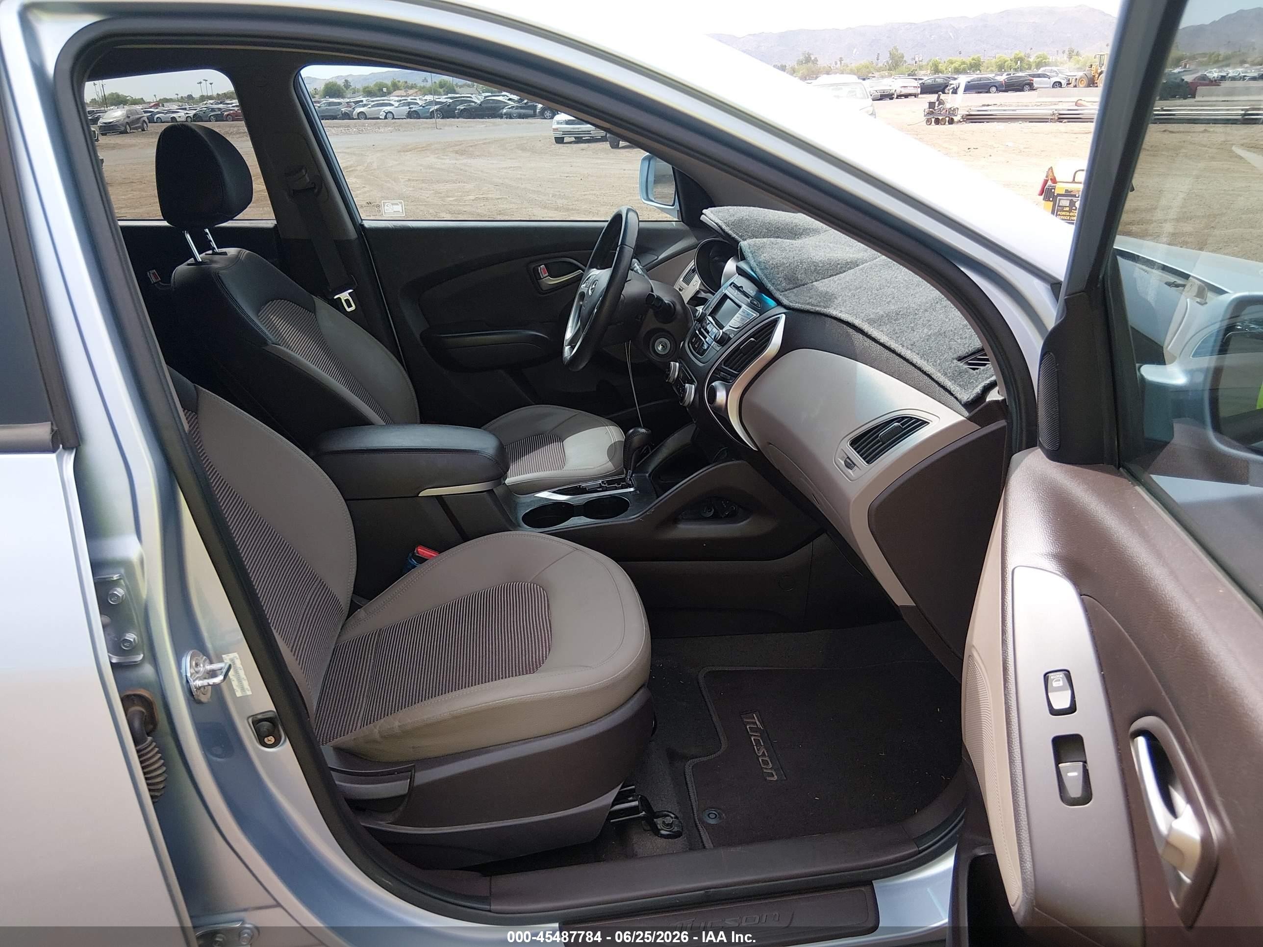 2012 Hyundai Tucson Gls Blue vin: KM8JU3AC1CU511907
