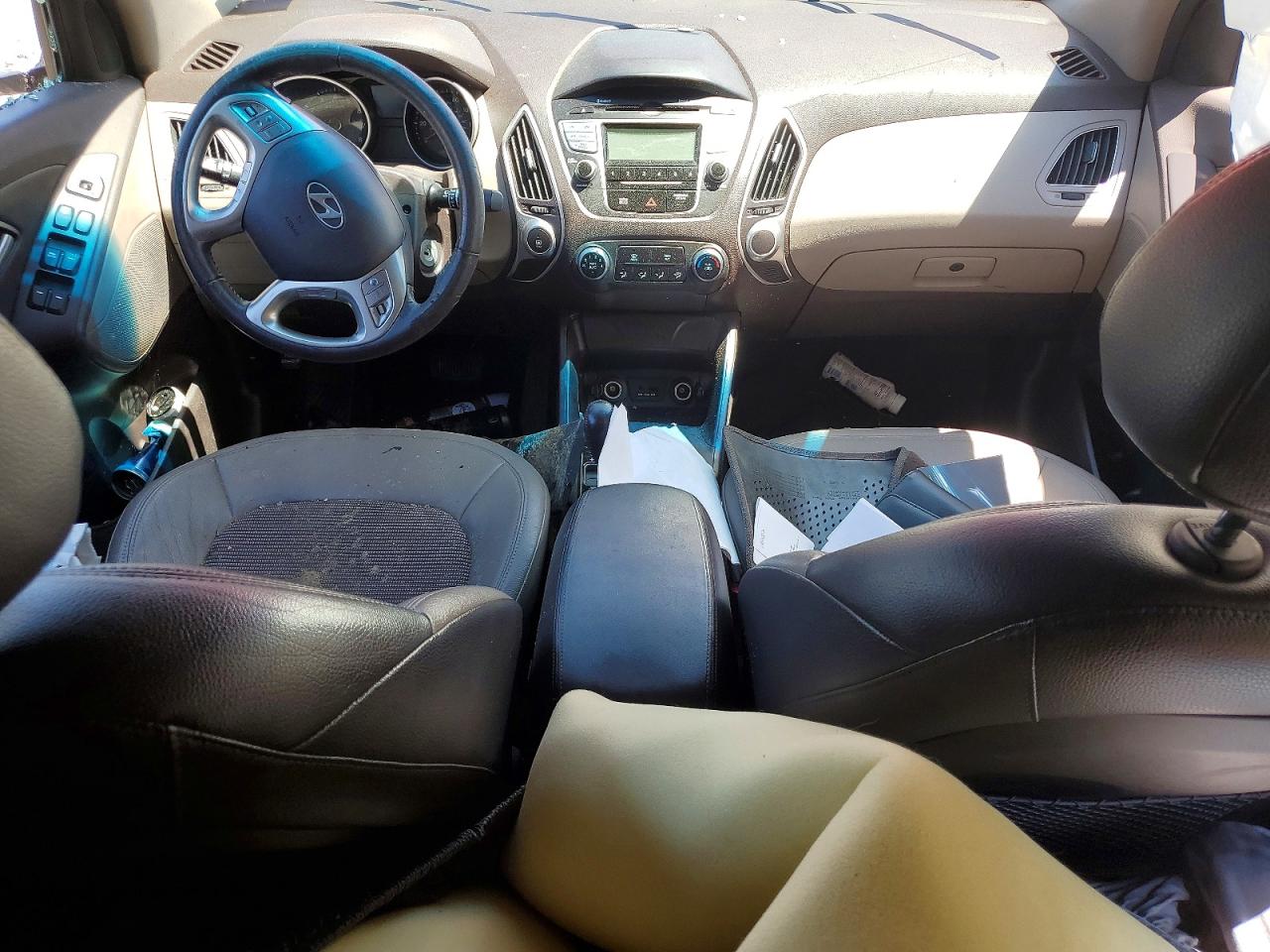 2012 Hyundai Tucson Gls Red vin: KM8JU3AC1CU513091