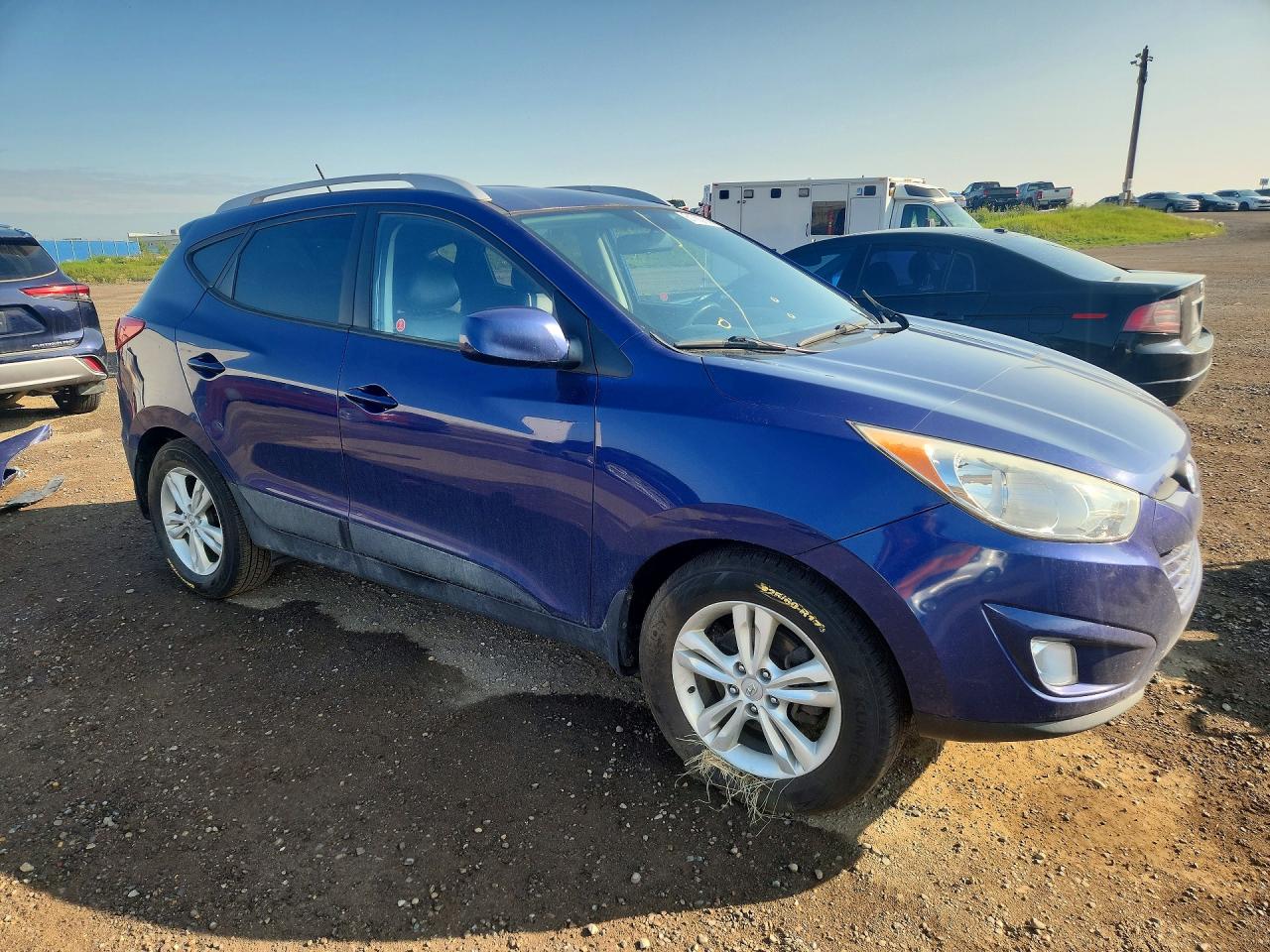 2012 Hyundai Tucson Gls Синий vin: KM8JU3AC1CU525385