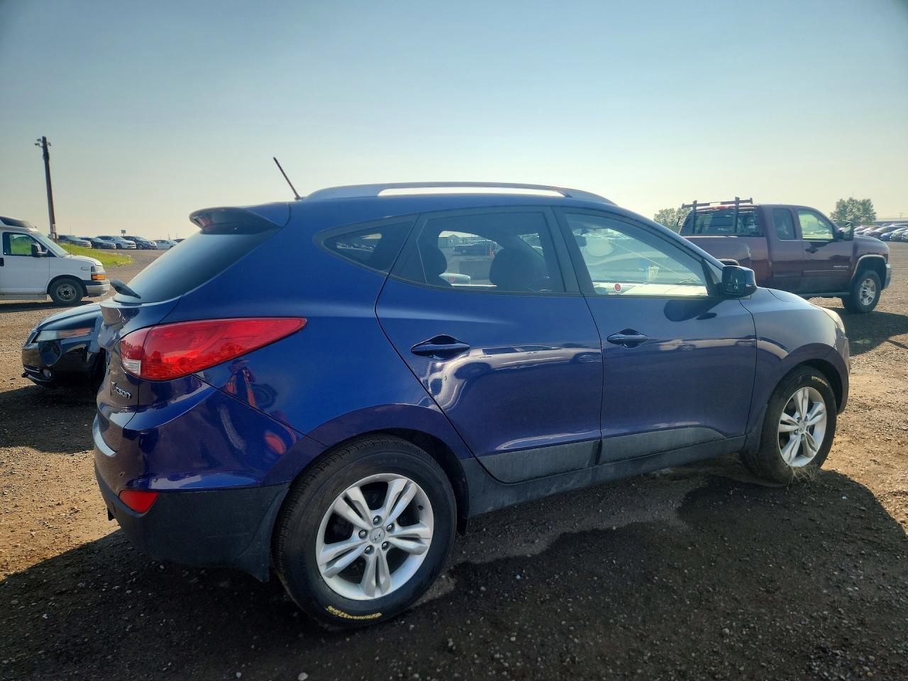 2012 Hyundai Tucson Gls Синий vin: KM8JU3AC1CU525385