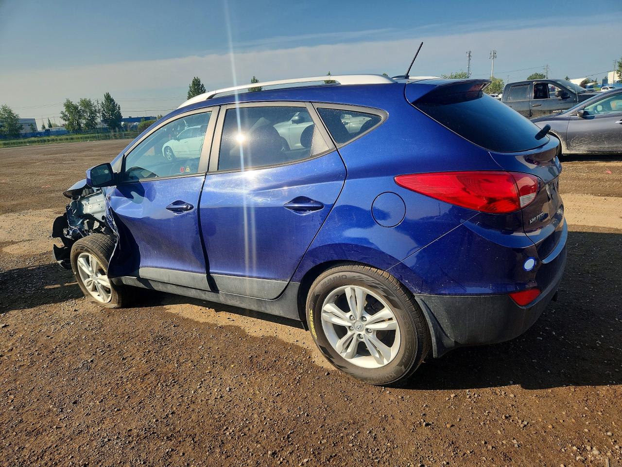 2012 Hyundai Tucson Gls Синий vin: KM8JU3AC1CU525385