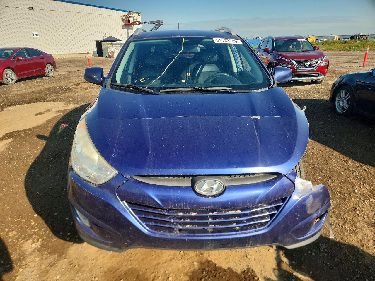 2012 Hyundai Tucson Gls Синий vin: KM8JU3AC1CU525385