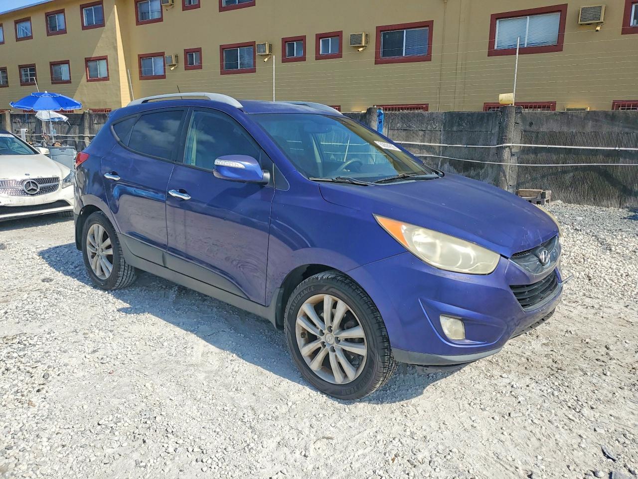 2013 Hyundai Tucson Limited Blue vin: KM8JU3AC1DU548991
