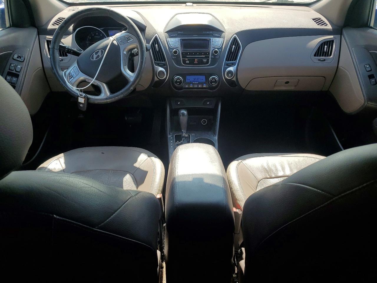 2013 Hyundai Tucson Limited Blue vin: KM8JU3AC1DU548991