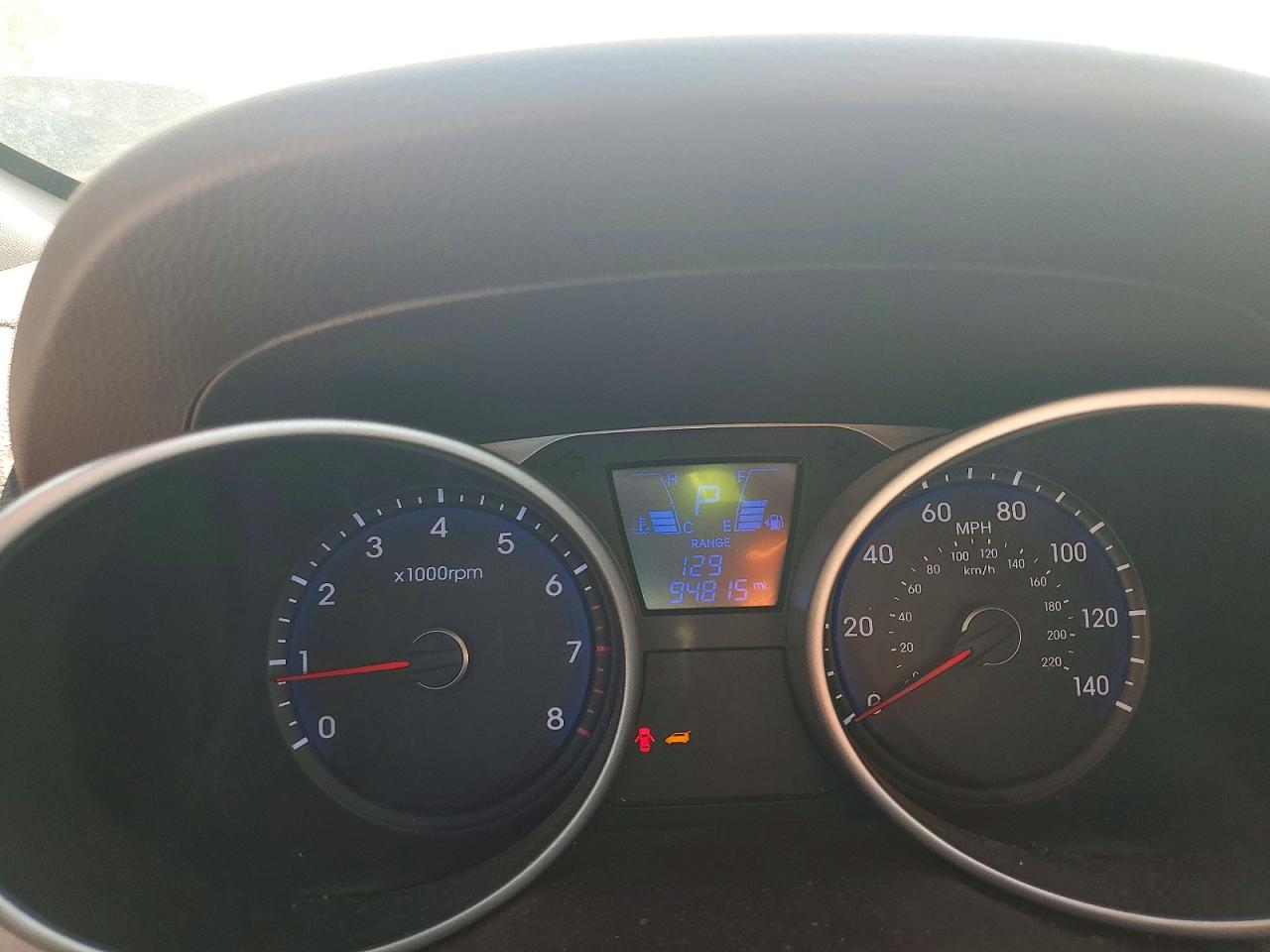 2013 Hyundai Tucson Limited Blue vin: KM8JU3AC1DU548991