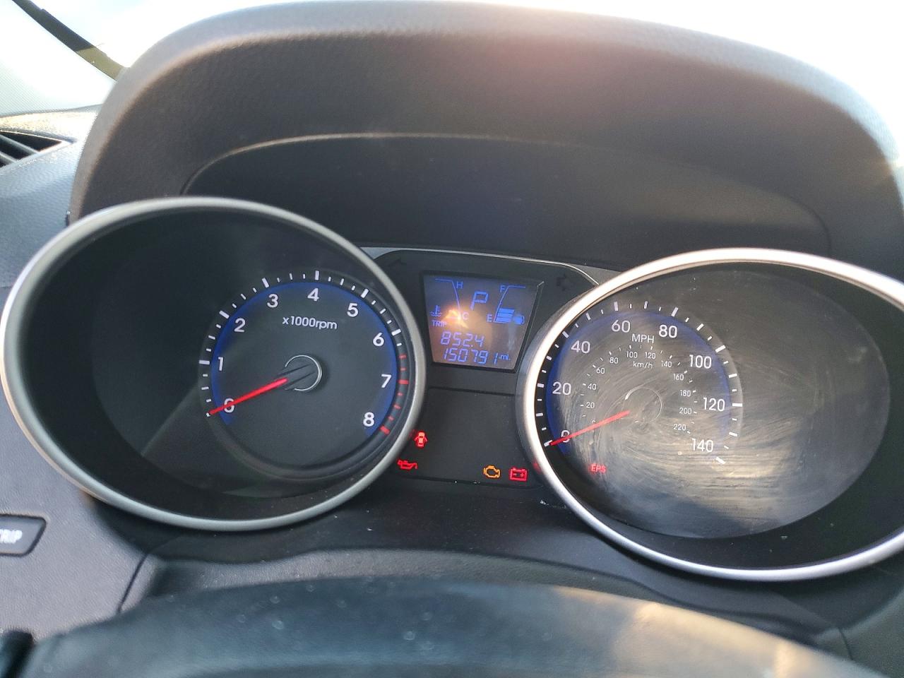 2013 Hyundai Tucson Gls Gray vin: KM8JU3AC1DU560641