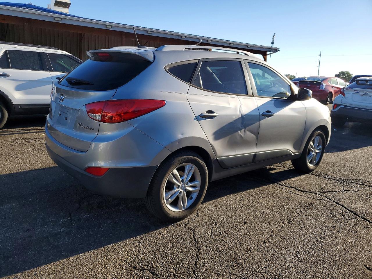 2013 Hyundai Tucson Gls Gray vin: KM8JU3AC1DU560641