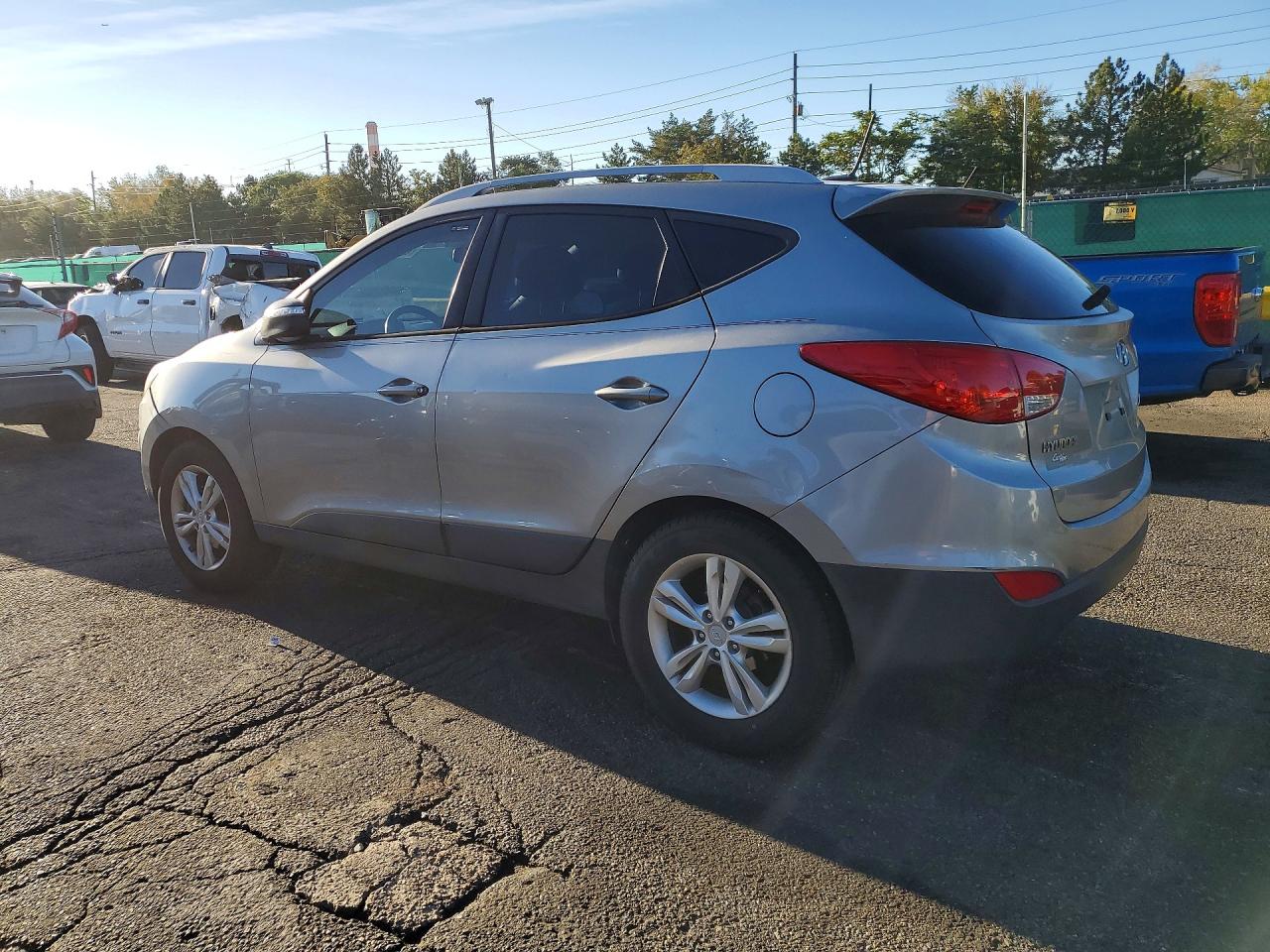 2013 Hyundai Tucson Gls Gray vin: KM8JU3AC1DU560641