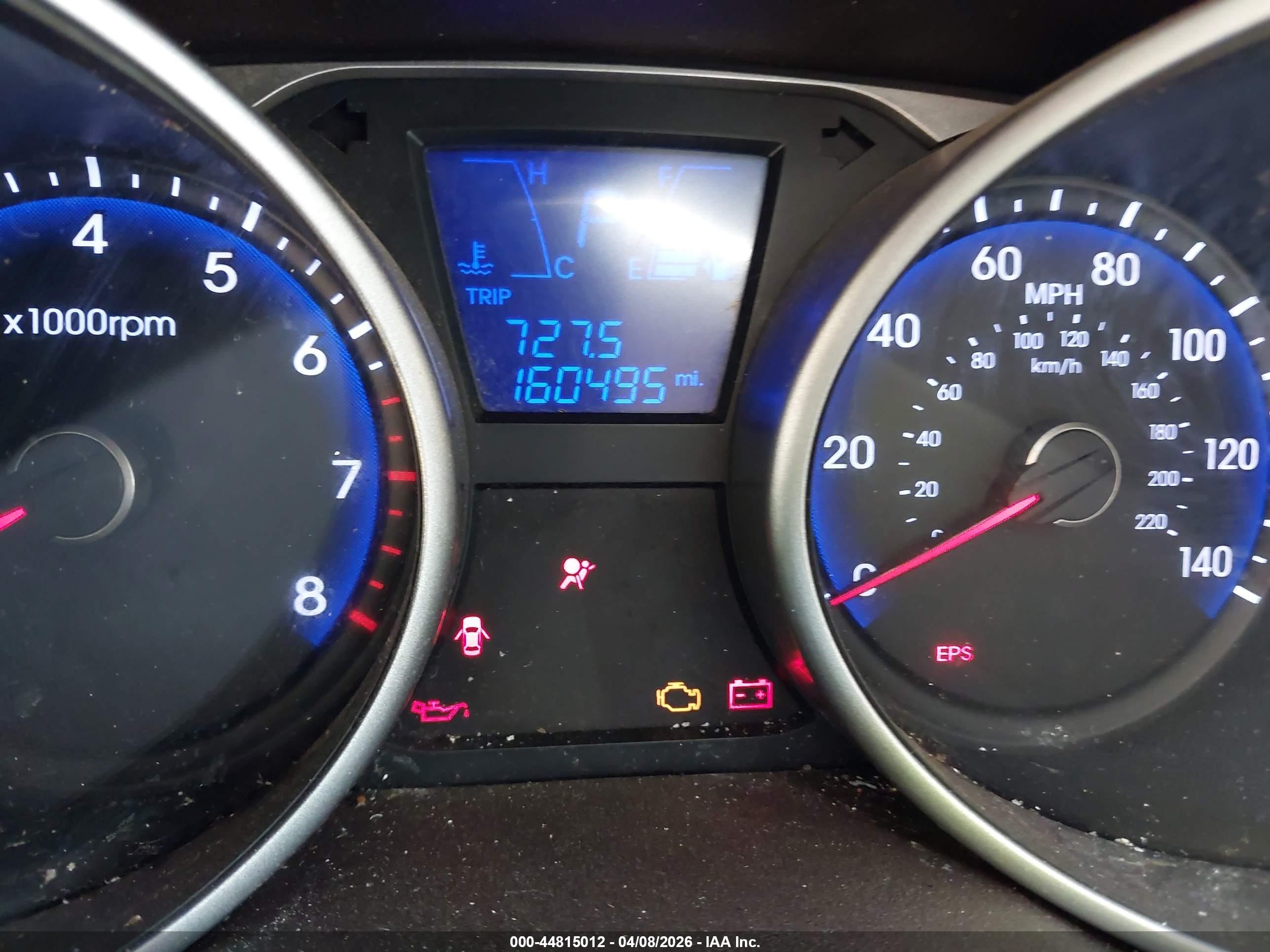 2013 Hyundai Tucson Gls Gray vin: KM8JU3AC1DU579092