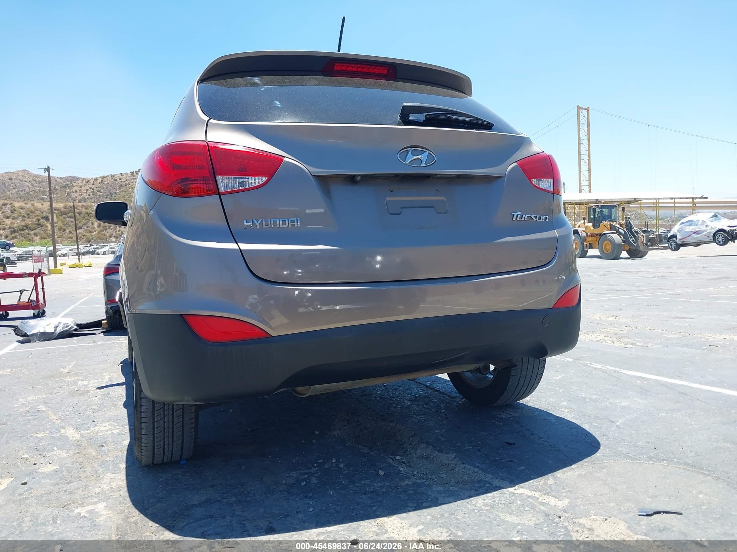 2013 Hyundai Tucson Limited Beige vin: KM8JU3AC1DU616934