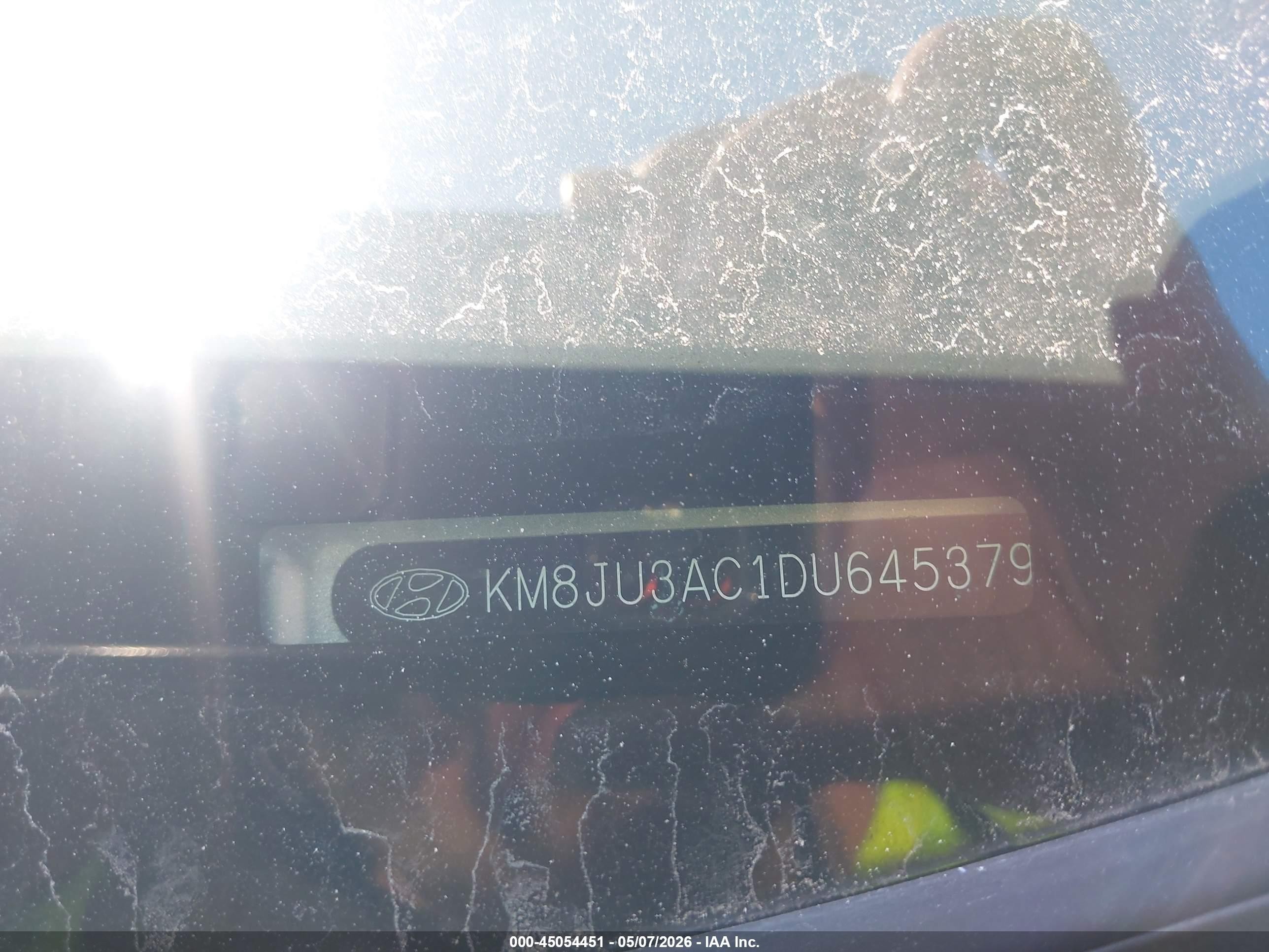 2013 Hyundai Tucson Gls Серебряный vin: KM8JU3AC1DU645379