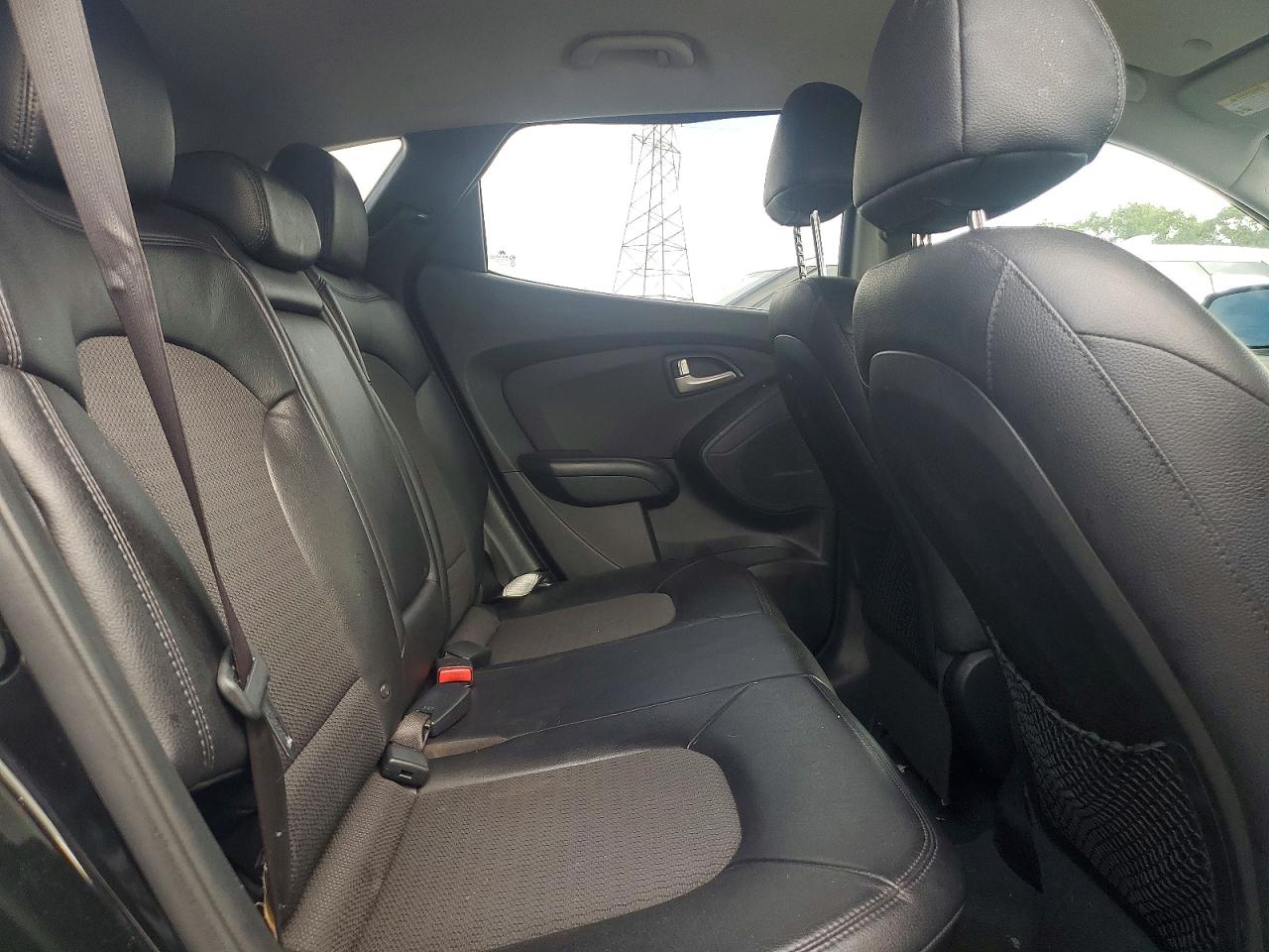 2013 Hyundai Tucson Gls Black vin: KM8JU3AC1DU669519