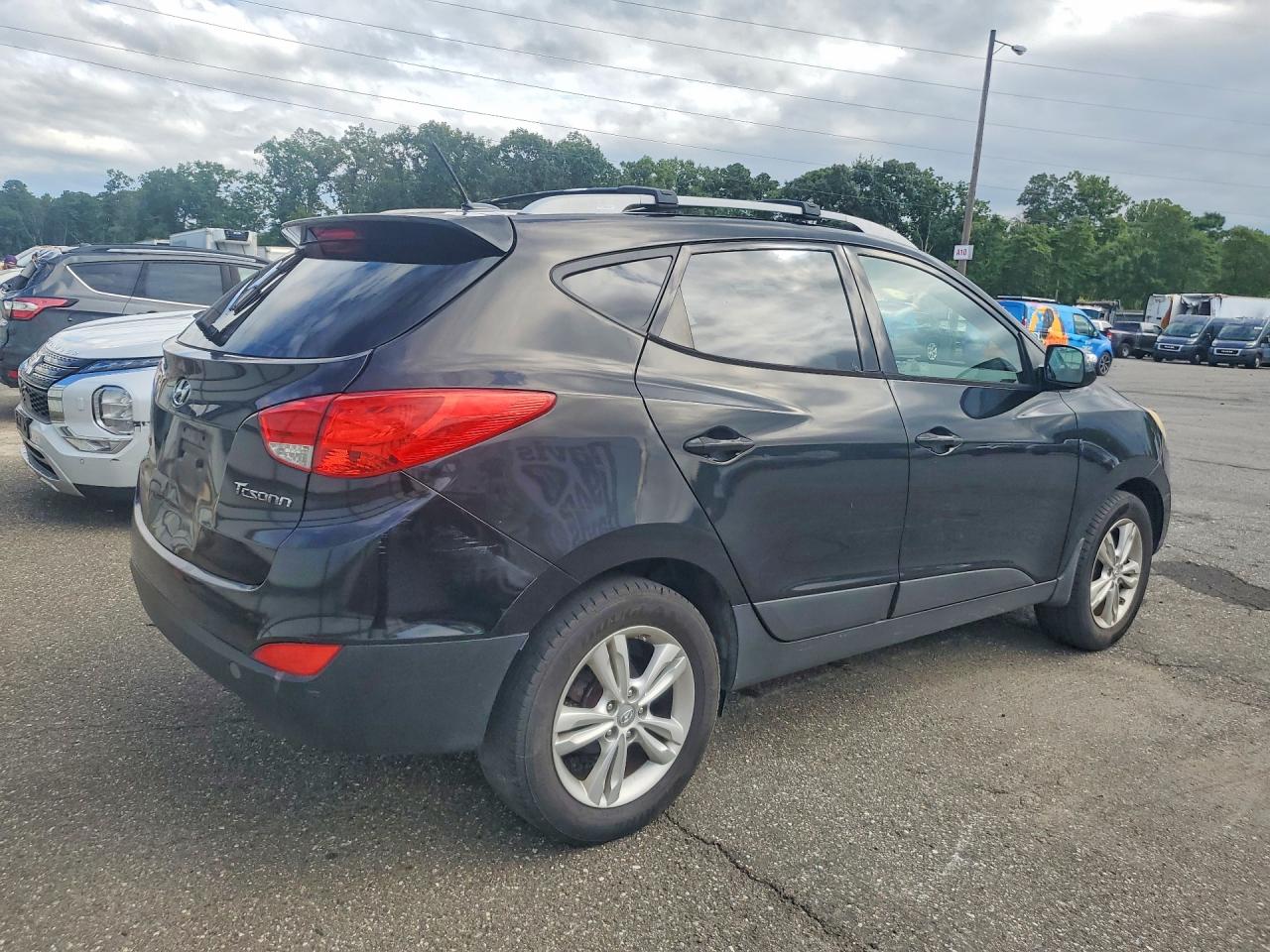 2013 Hyundai Tucson Gls Black vin: KM8JU3AC1DU669519