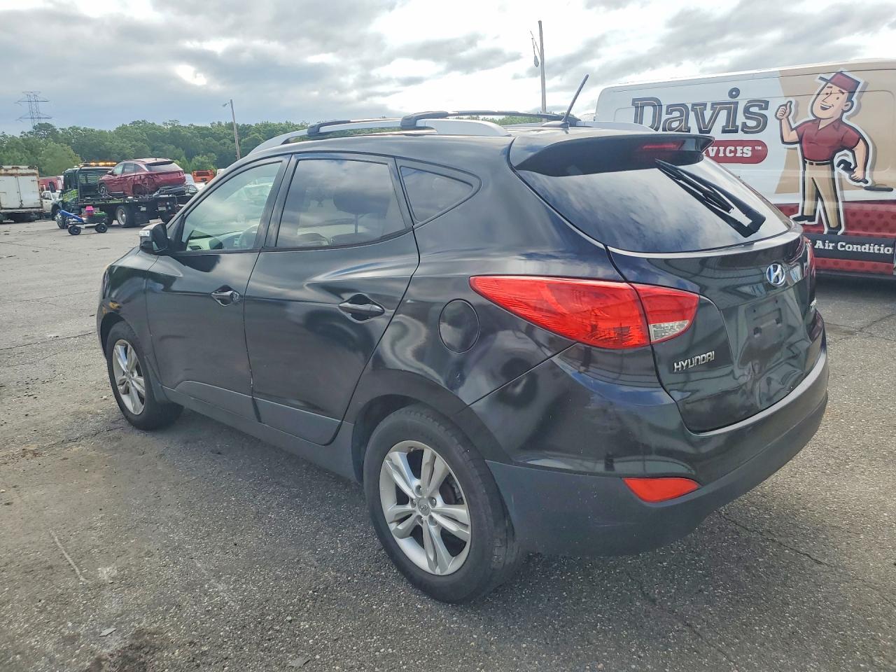 2013 Hyundai Tucson Gls Black vin: KM8JU3AC1DU669519