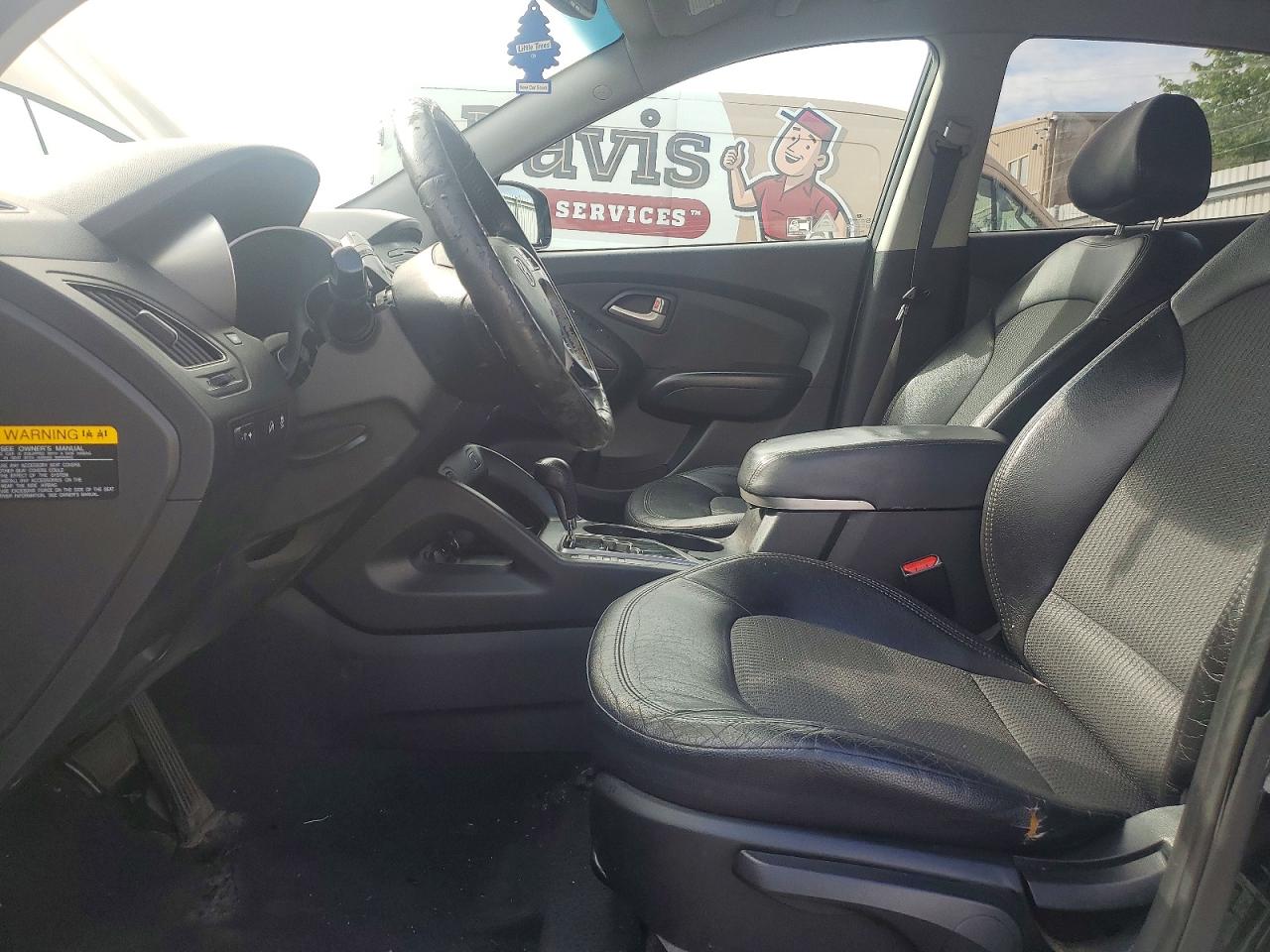 2013 Hyundai Tucson Gls Black vin: KM8JU3AC1DU669519