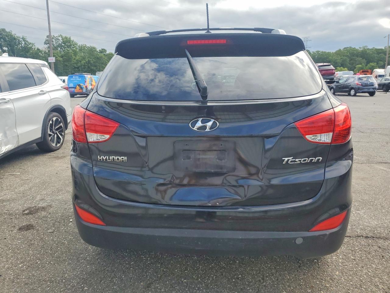 2013 Hyundai Tucson Gls Black vin: KM8JU3AC1DU669519