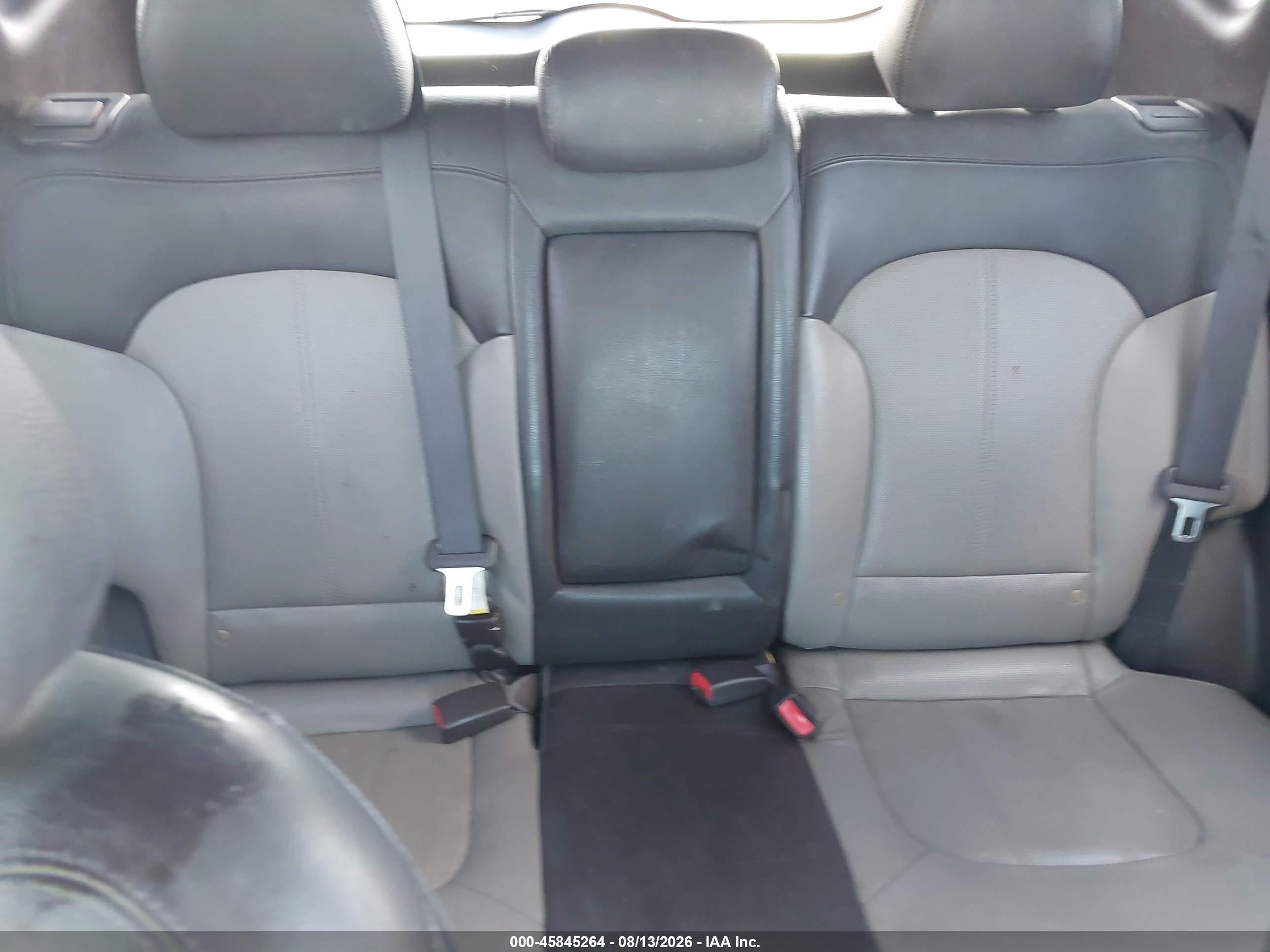2013 Hyundai Tucson Limited Черный vin: KM8JU3AC1DU693187