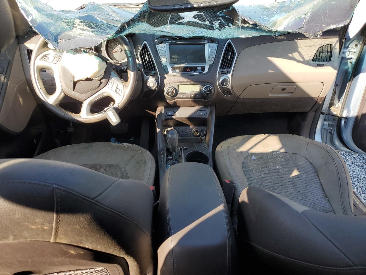 2013 Hyundai Tucson Limited Blue vin: KM8JU3AC1DU695019
