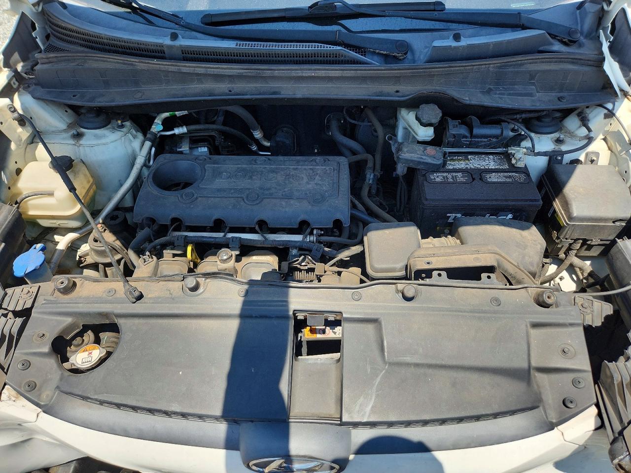 2013 Hyundai Tucson Gls White vin: KM8JU3AC1DU707153