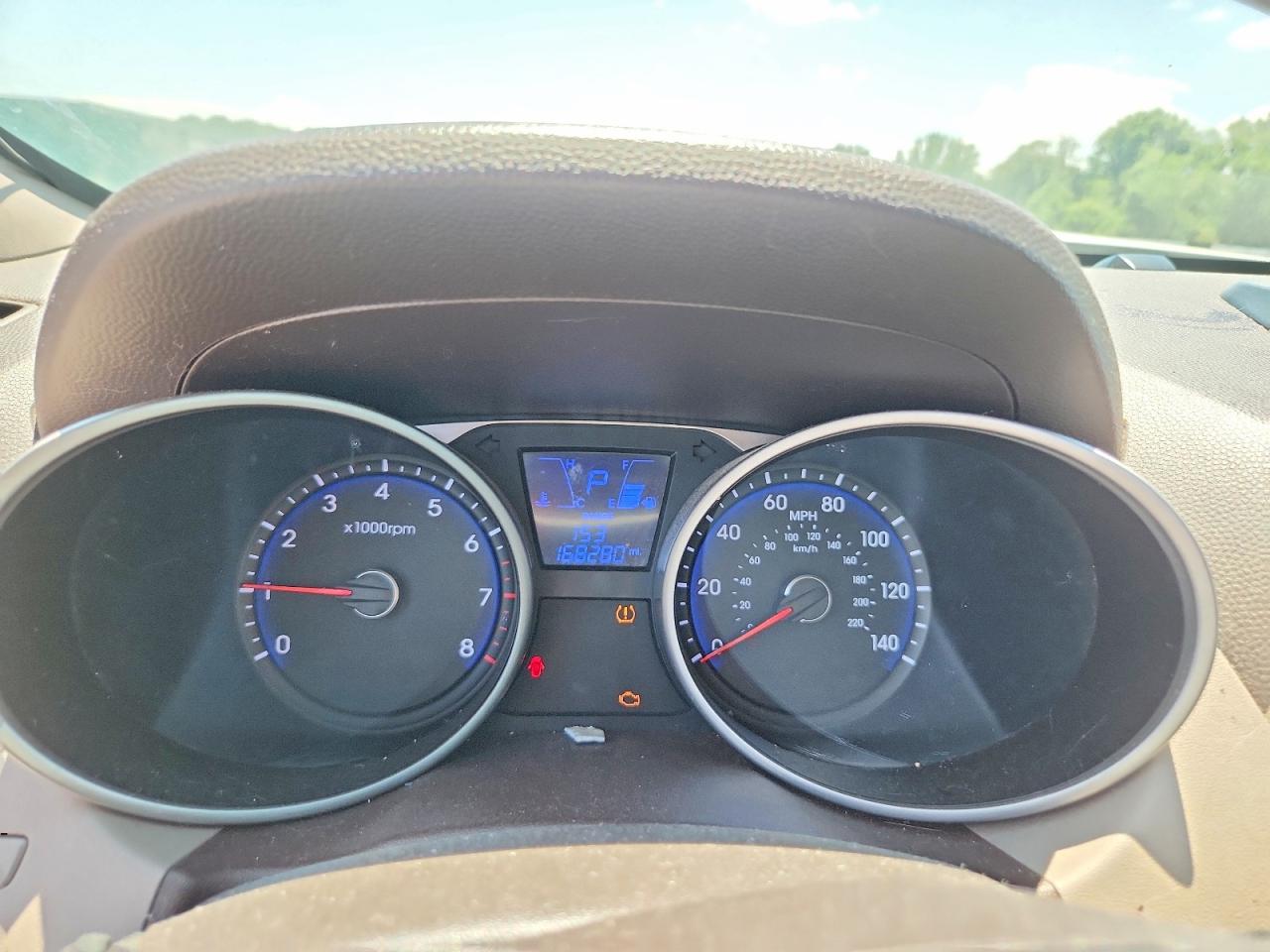 2013 Hyundai Tucson Gls White vin: KM8JU3AC1DU707153