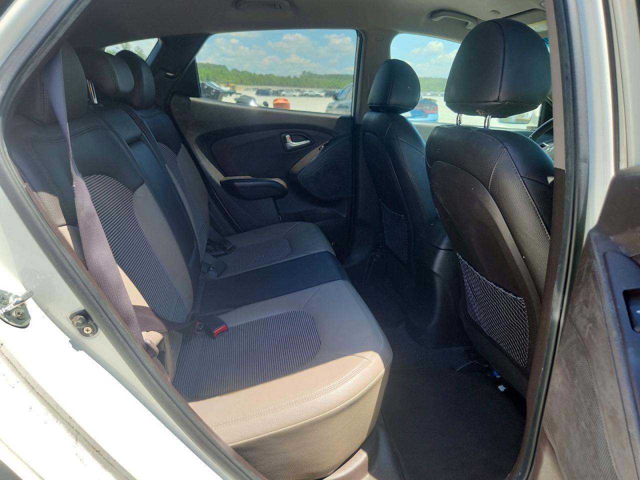 2013 Hyundai Tucson Gls White vin: KM8JU3AC1DU707153