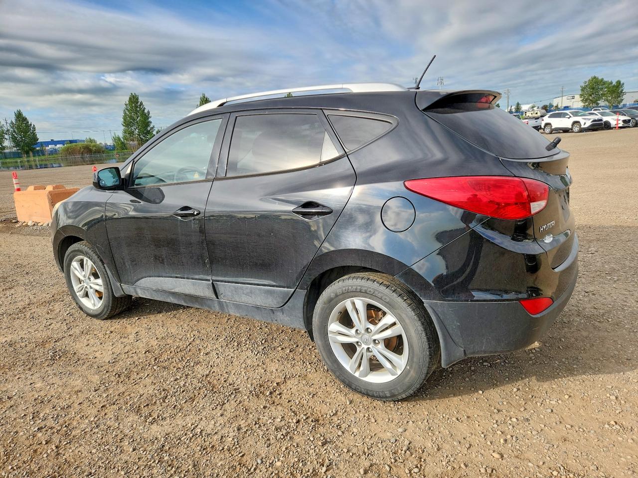 2013 Hyundai Tucson Gls Black vin: KM8JU3AC1DU718959