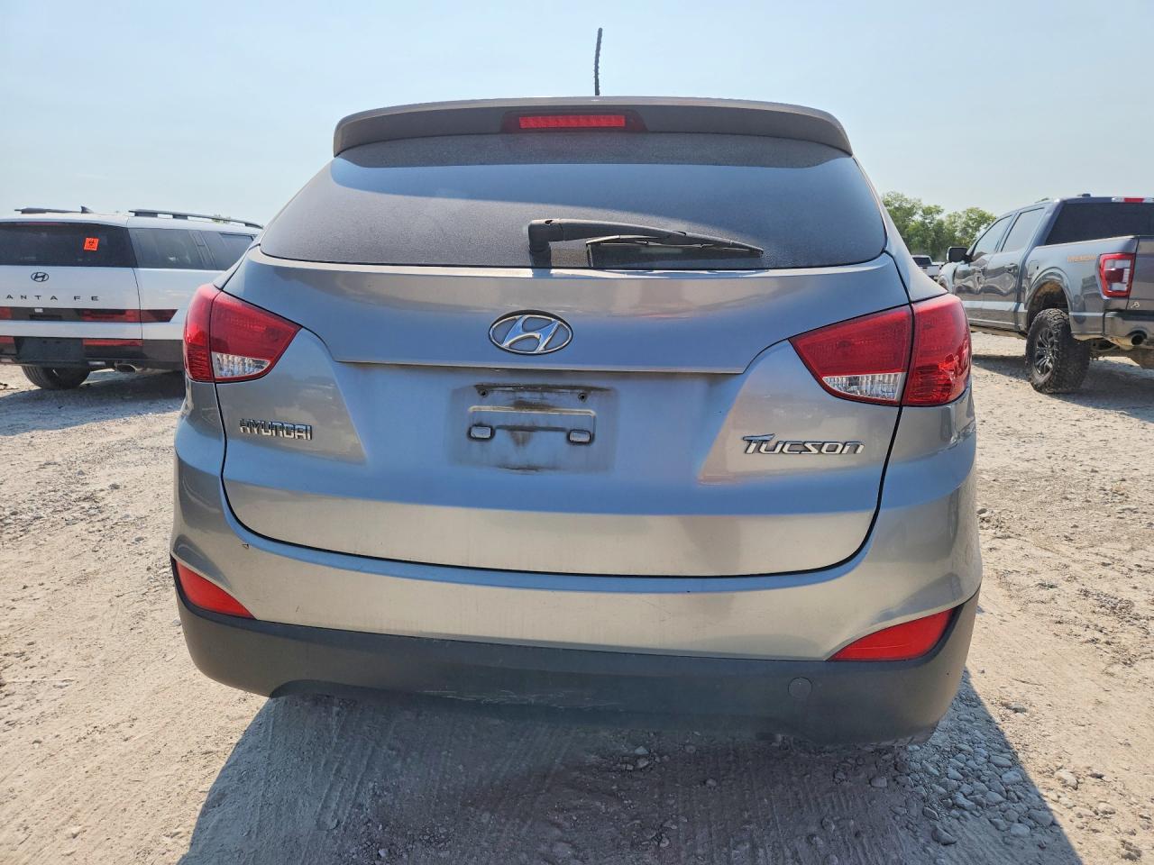 2013 Hyundai Tucson Gls Silver vin: KM8JU3AC1DU737818