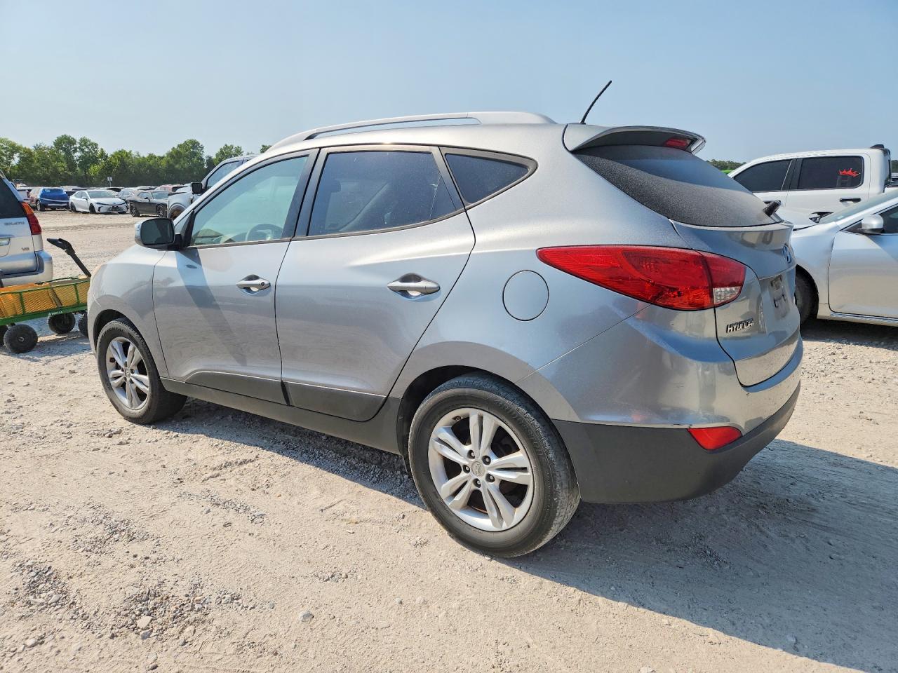 2013 Hyundai Tucson Gls Silver vin: KM8JU3AC1DU737818