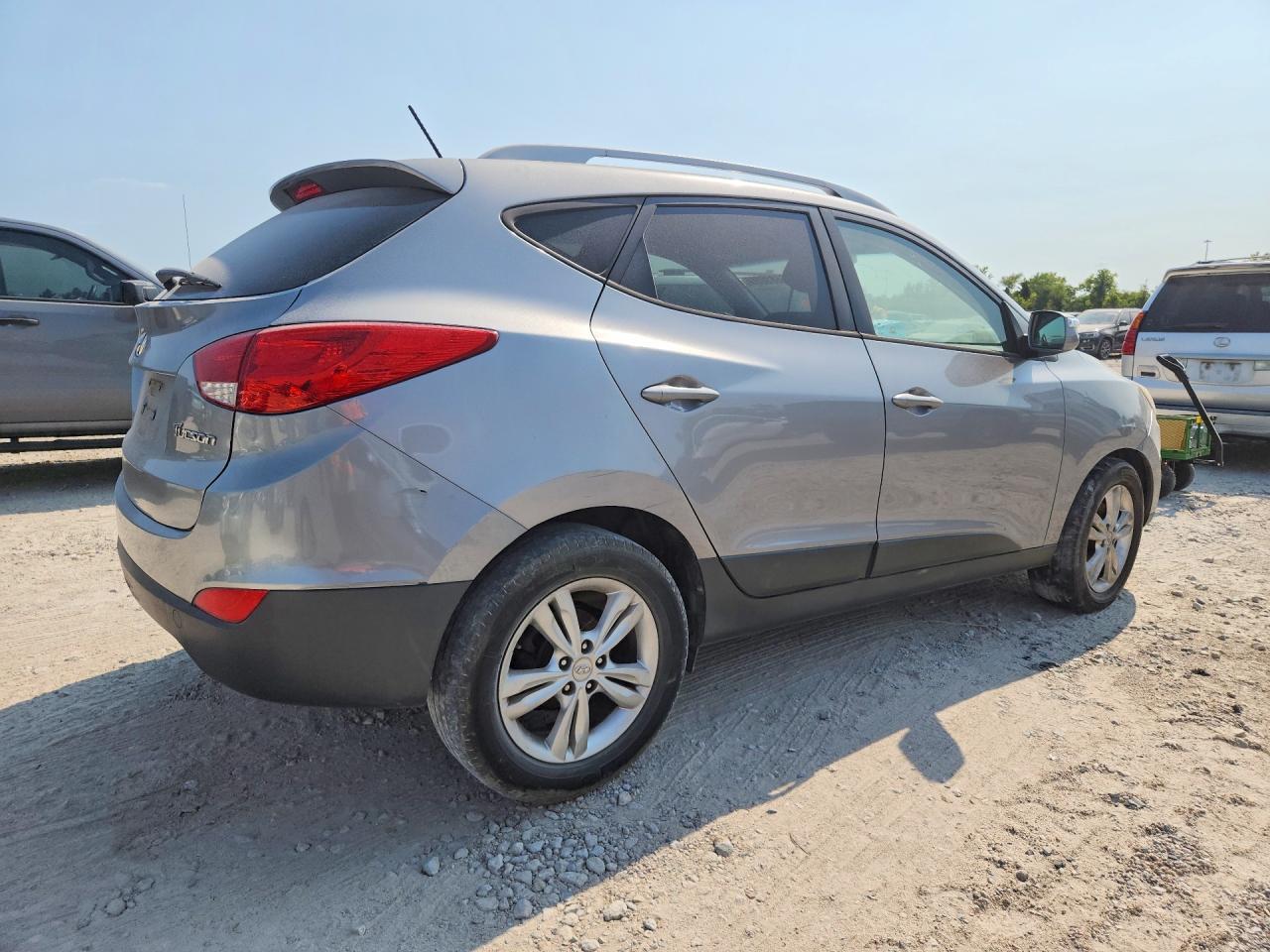 2013 Hyundai Tucson Gls Silver vin: KM8JU3AC1DU737818