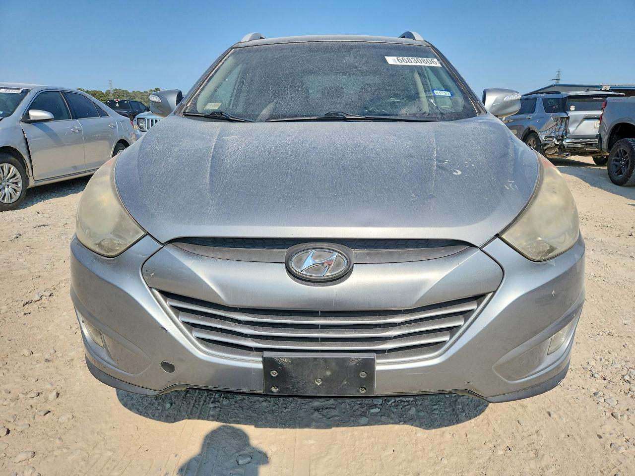 2013 Hyundai Tucson Gls Silver vin: KM8JU3AC1DU737818