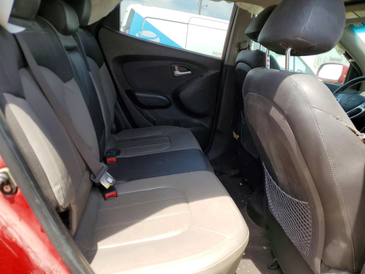 2010 Hyundai Tucson Limited Бордовый vin: KM8JU3AC2AU101064