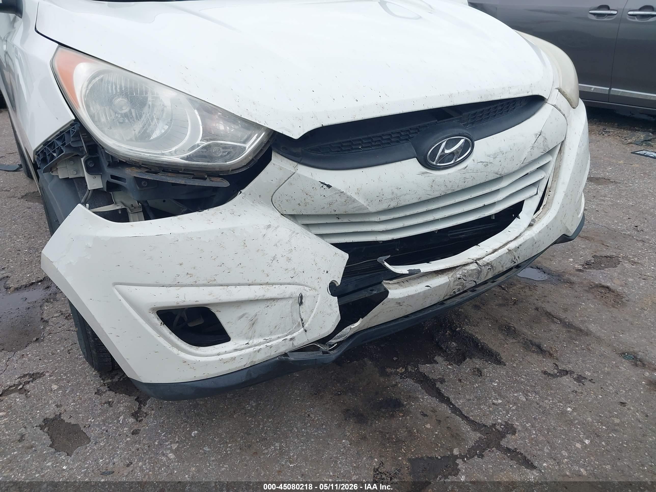 2011 Hyundai Tucson Gls White vin: KM8JU3AC2BU126399
