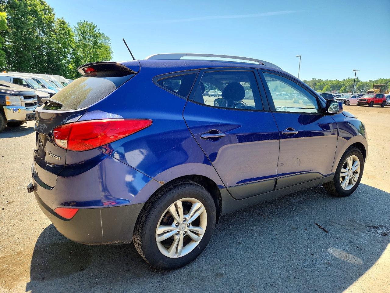 2011 Hyundai Tucson Gls Синий vin: KM8JU3AC2BU134714