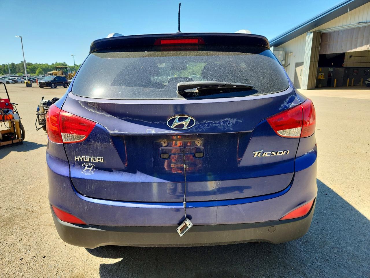 2011 Hyundai Tucson Gls Синий vin: KM8JU3AC2BU134714