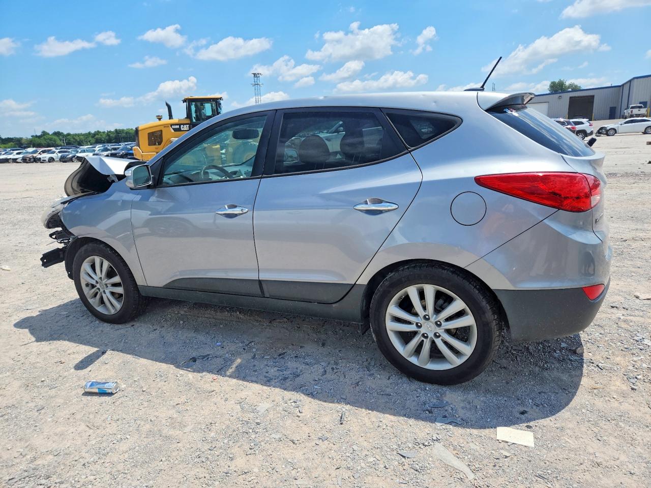 2011 Hyundai Tucson Limited Silver vin: KM8JU3AC2BU144496