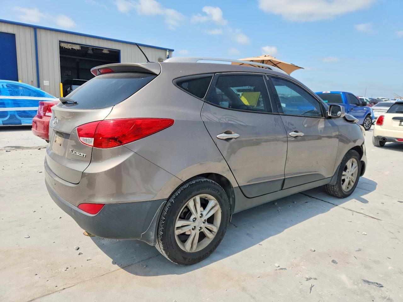 2011 Hyundai Tucson Gls Серый vin: KM8JU3AC2BU146801