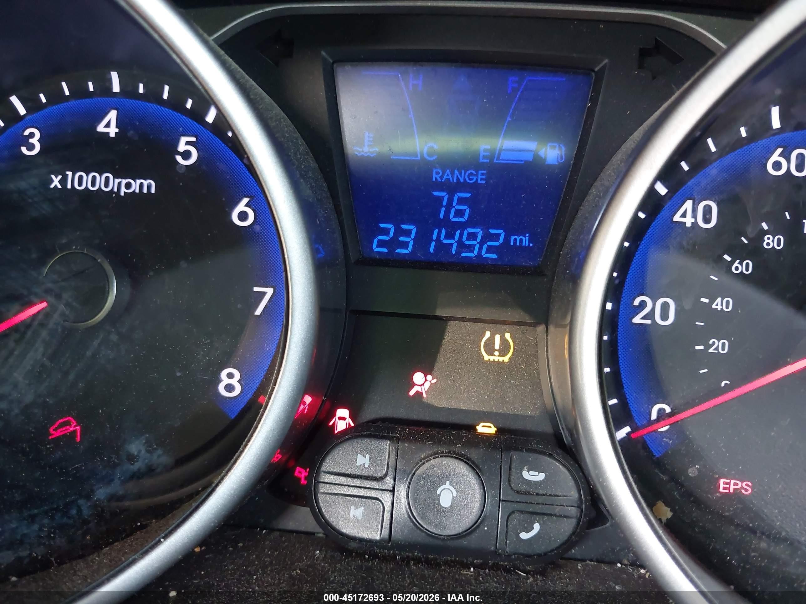 2011 Hyundai Tucson Gls Blue vin: KM8JU3AC2BU155286