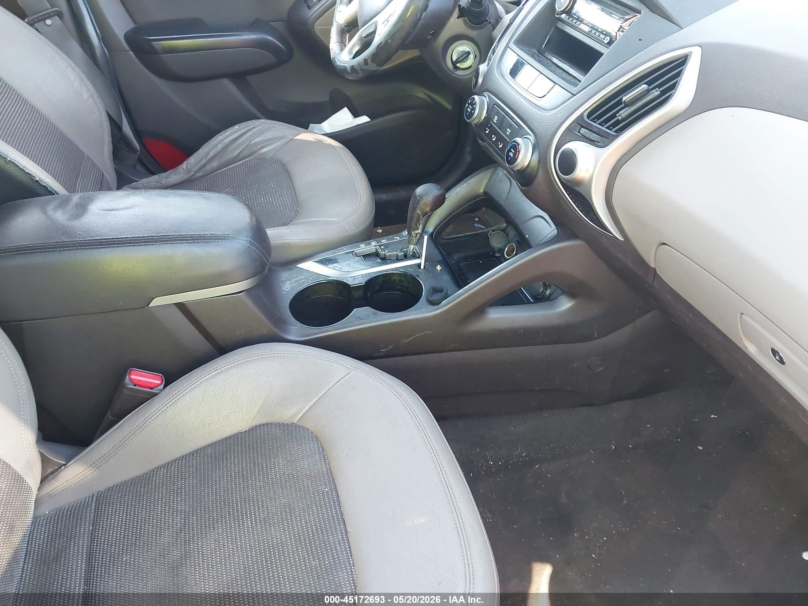 2011 Hyundai Tucson Gls Blue vin: KM8JU3AC2BU155286