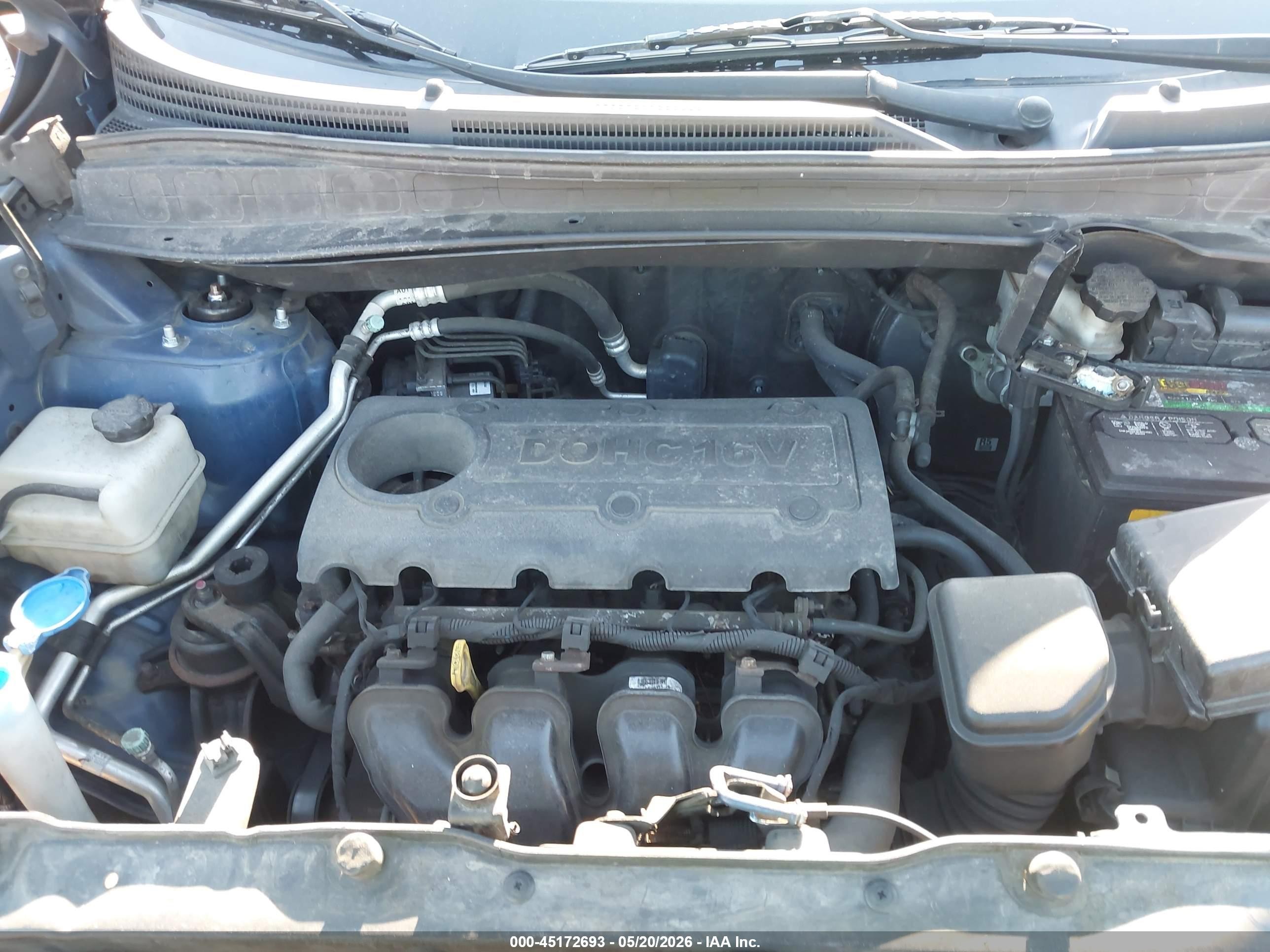 2011 Hyundai Tucson Gls Blue vin: KM8JU3AC2BU155286