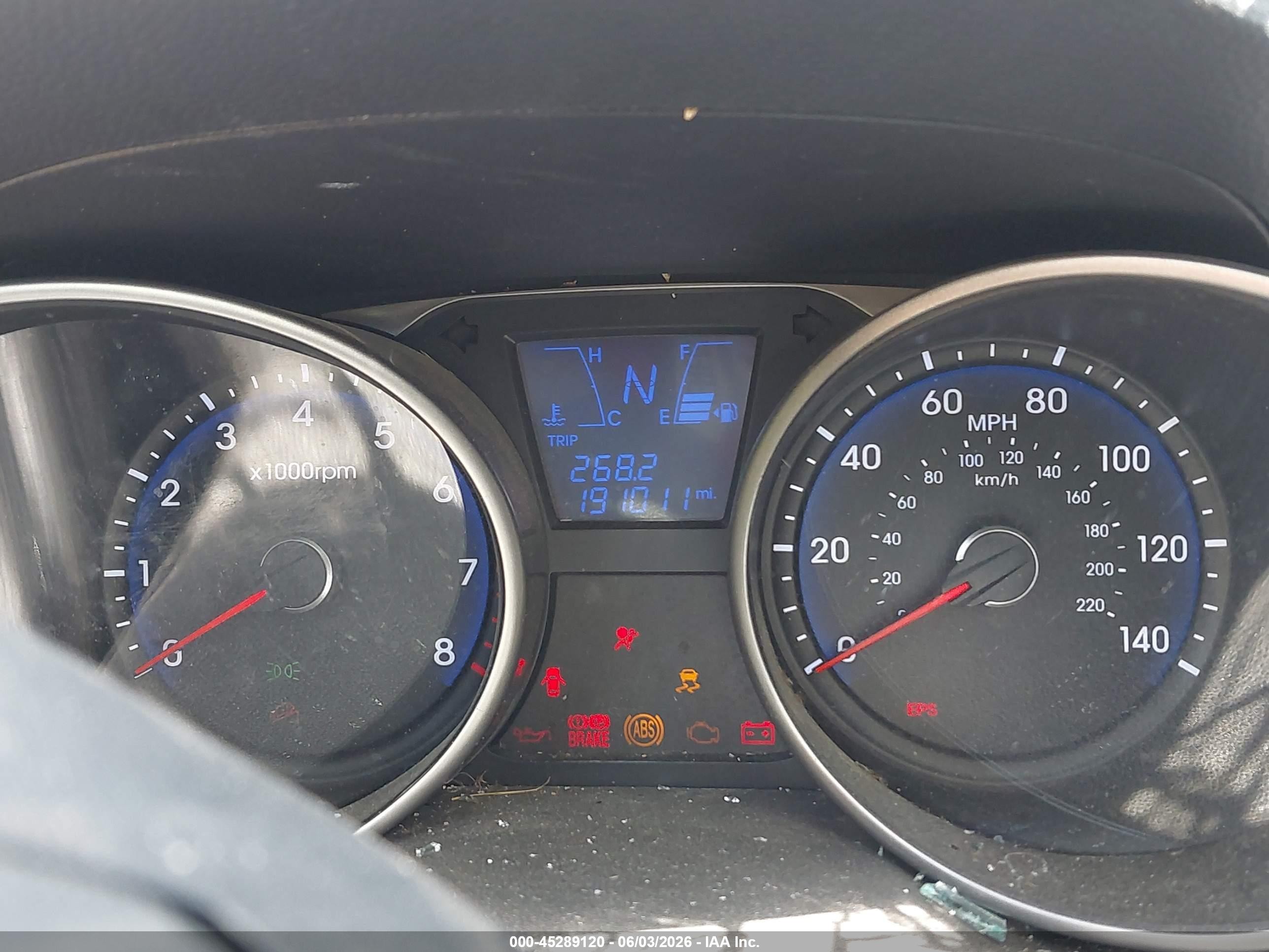 2011 Hyundai Tucson Gls Silver vin: KM8JU3AC2BU258076