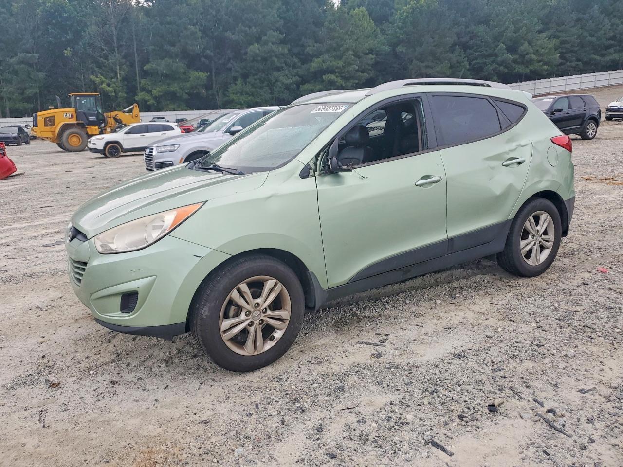 2011 Hyundai Tucson Gls Green vin: KM8JU3AC2BU292051