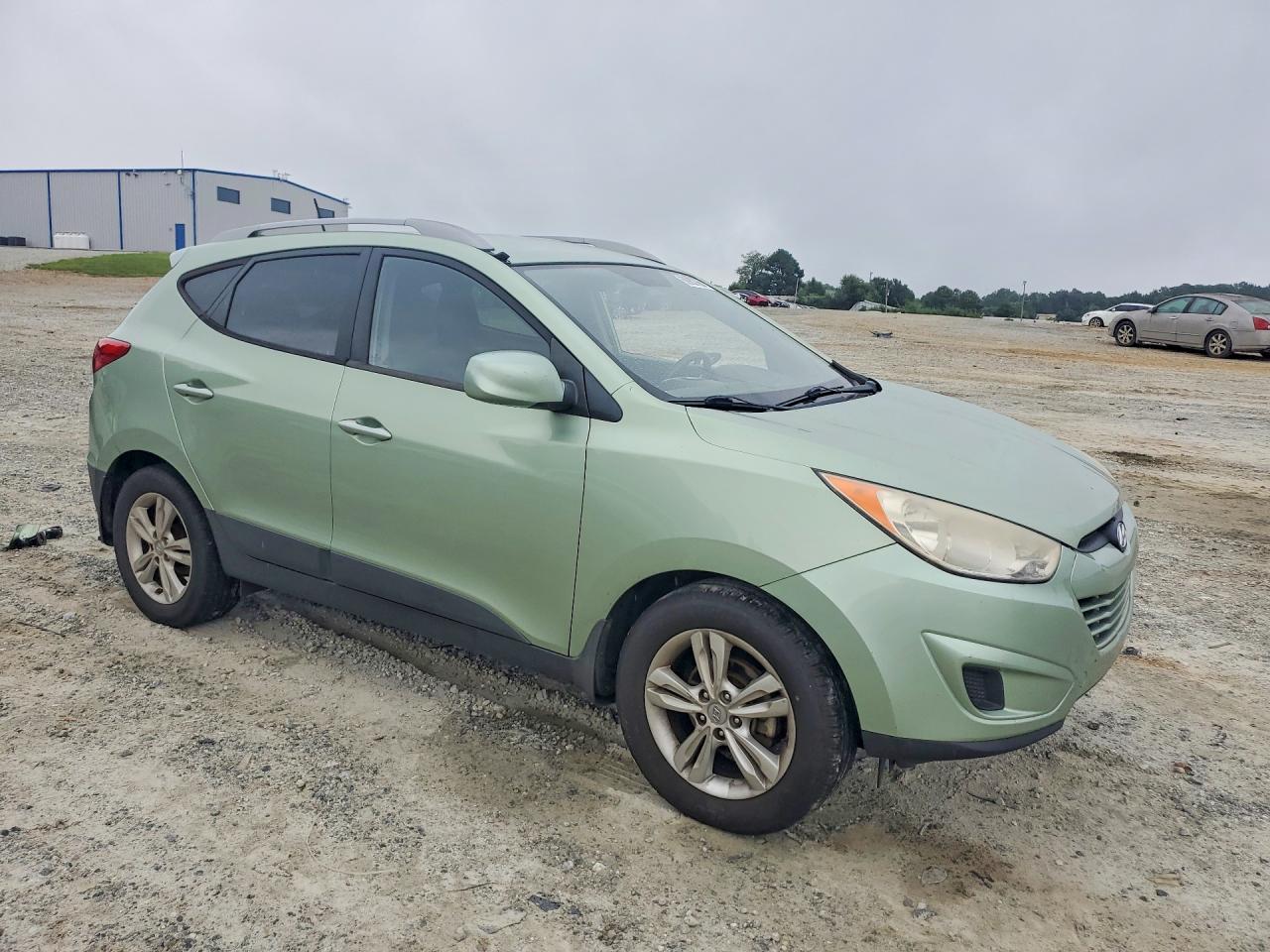 2011 Hyundai Tucson Gls Зеленый vin: KM8JU3AC2BU292051