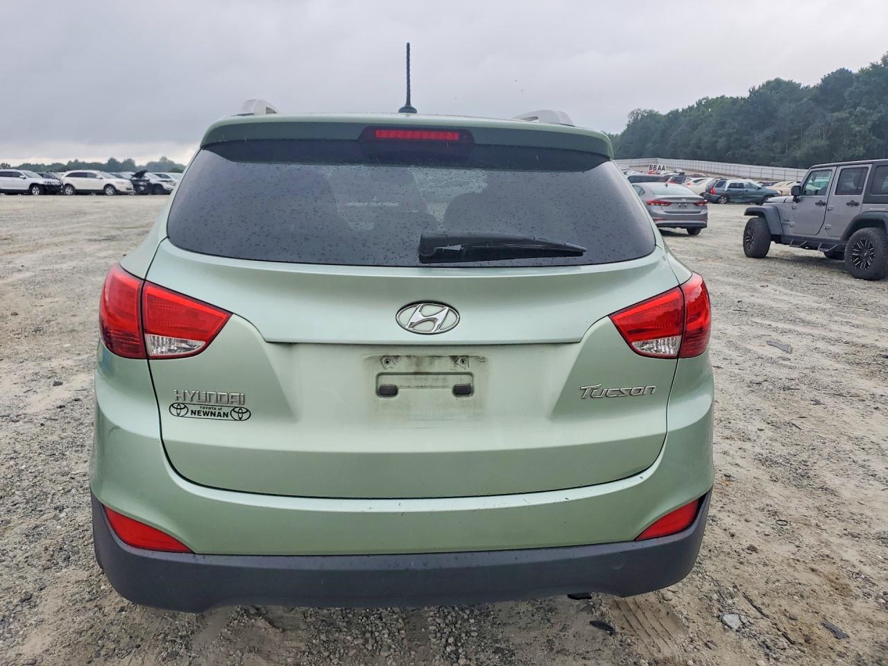 2011 Hyundai Tucson Gls Зеленый vin: KM8JU3AC2BU292051