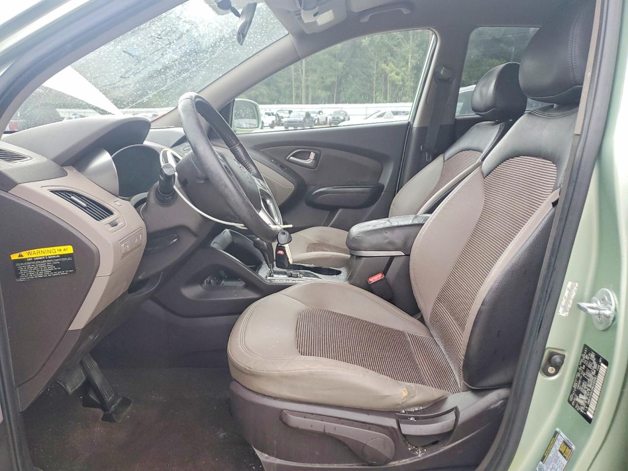 2011 Hyundai Tucson Gls Зеленый vin: KM8JU3AC2BU292051