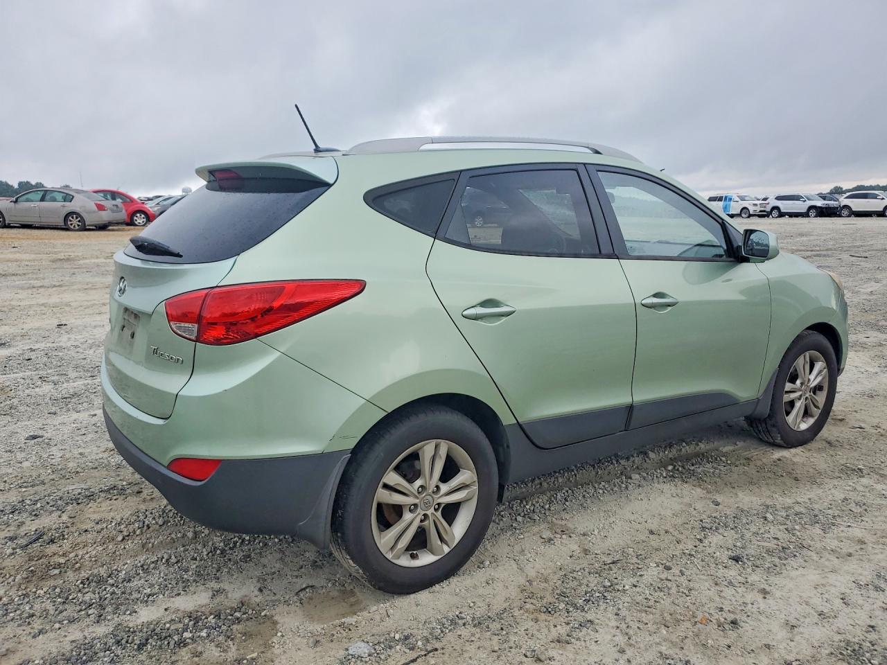 2011 Hyundai Tucson Gls Зеленый vin: KM8JU3AC2BU292051