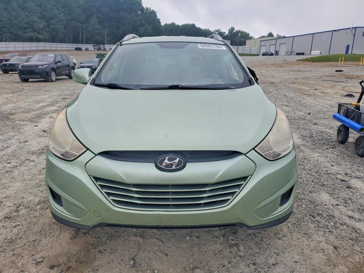 2011 Hyundai Tucson Gls Зеленый vin: KM8JU3AC2BU292051