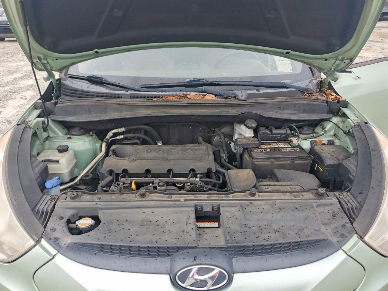 2011 Hyundai Tucson Gls Зеленый vin: KM8JU3AC2BU292051