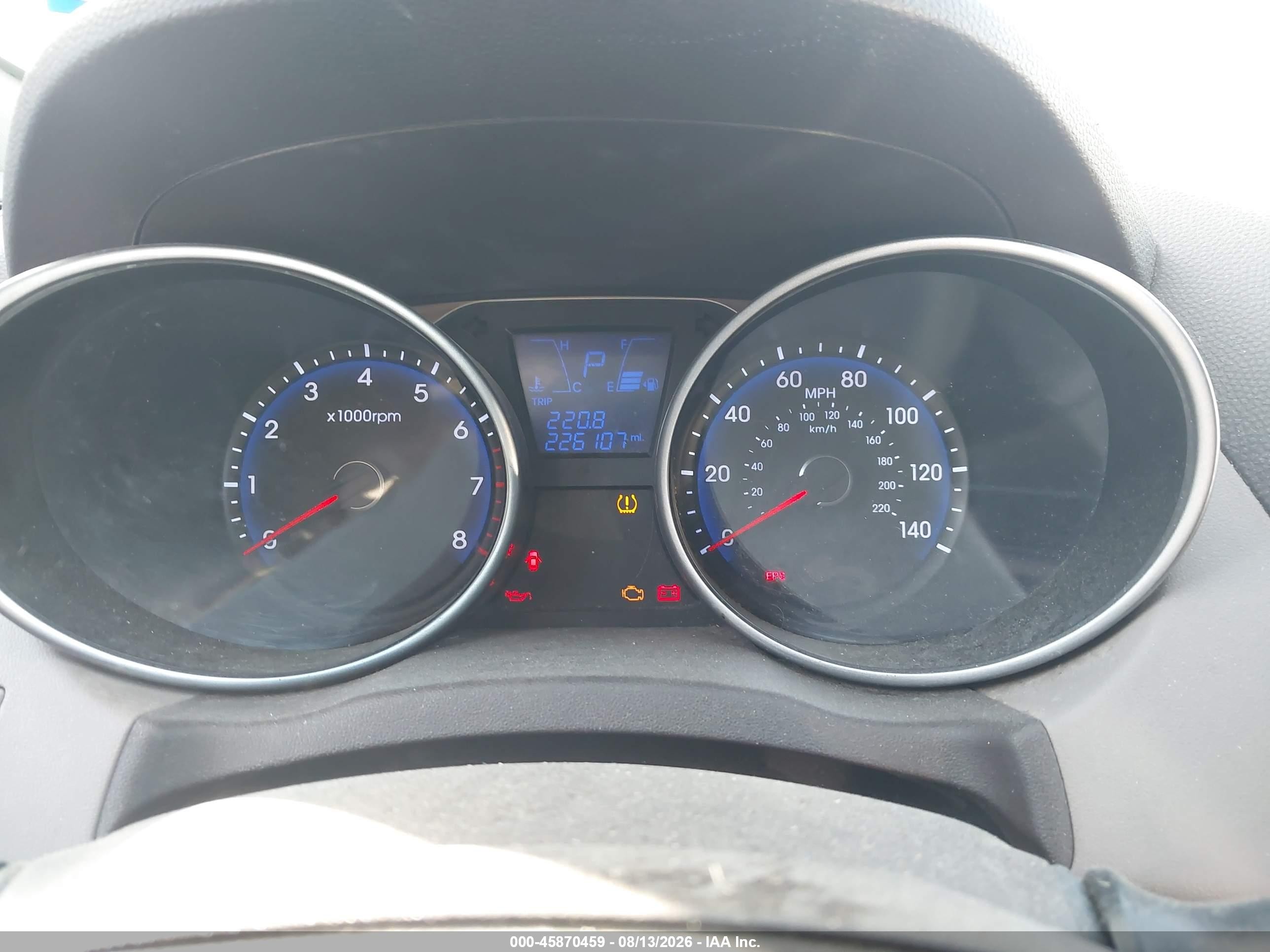 2011 Hyundai Tucson Gls Beige vin: KM8JU3AC2BU294155