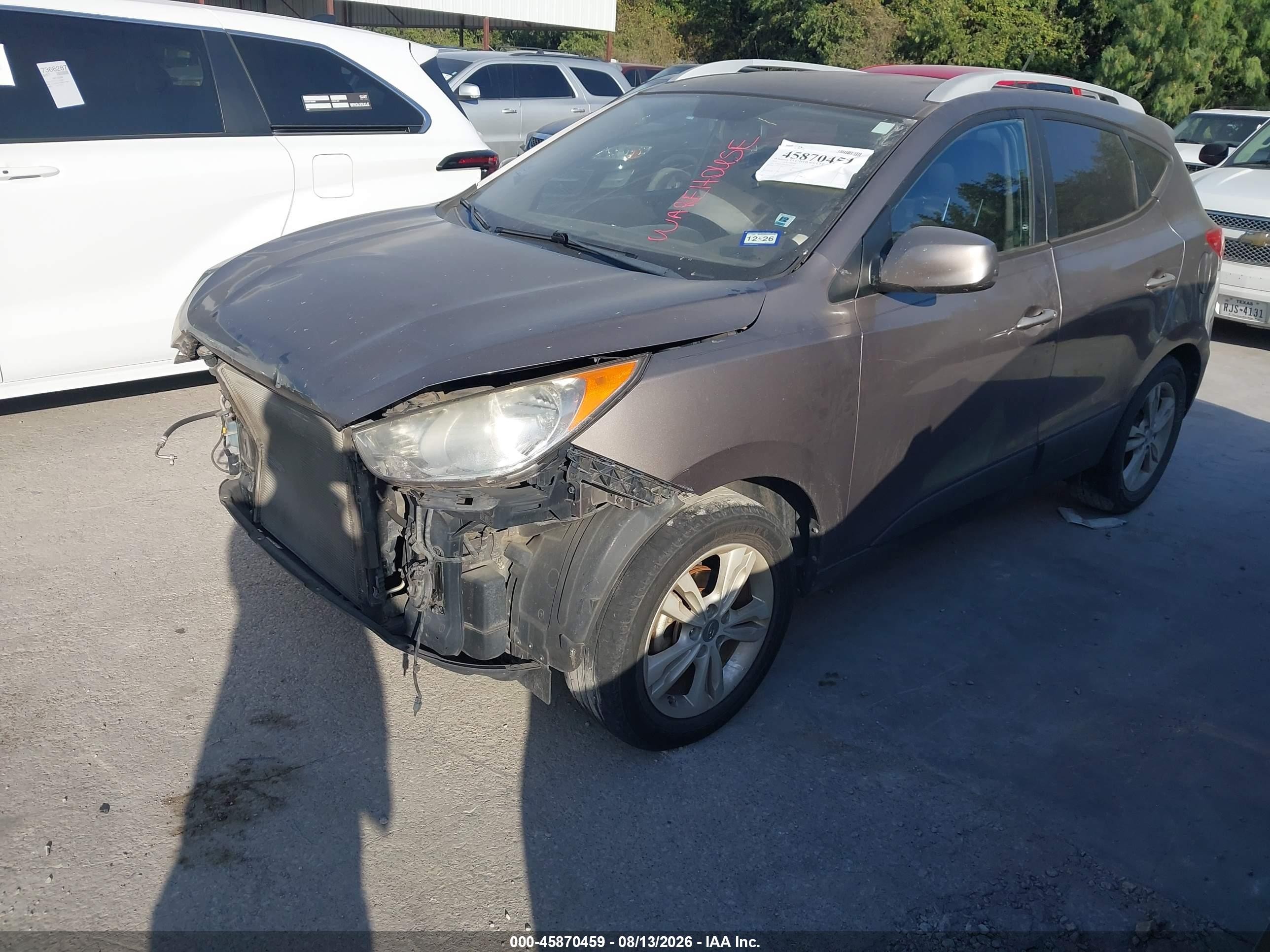 2011 Hyundai Tucson Gls Beige vin: KM8JU3AC2BU294155