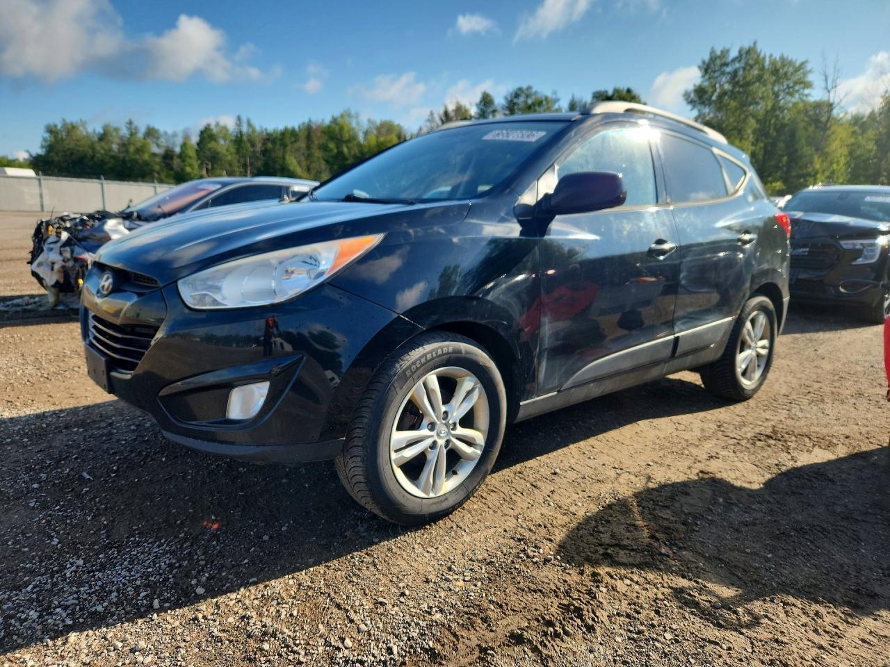 2011 Hyundai Tucson Gls Черный vin: KM8JU3AC2BU314050